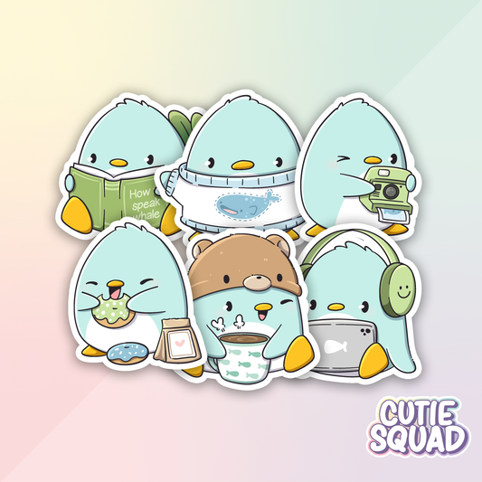 Penguins & Whales | Stickers | Sale