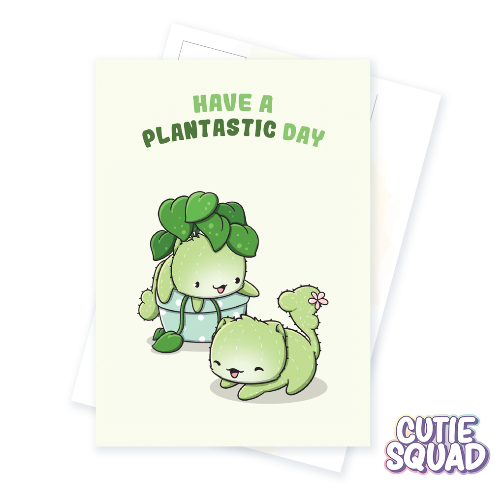 Have a plantastic day | Postcard