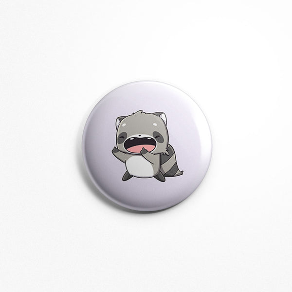 Moody Raccoons | Buttons