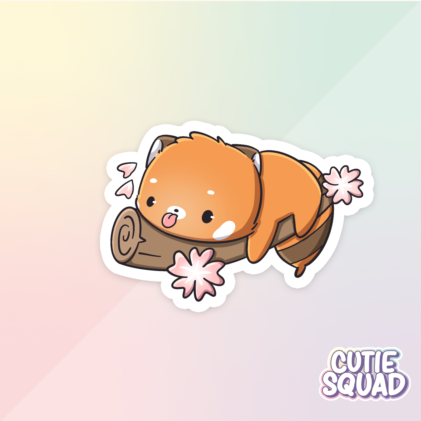 Sakura Red Pandas | Stickers