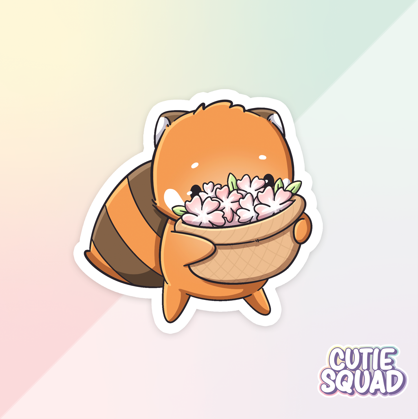 Sakura Red Pandas | Stickers