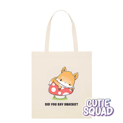 Did you say snacks? | Totebag