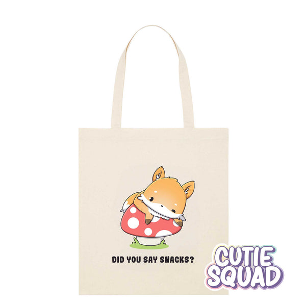 Did you say snacks? | Totebag