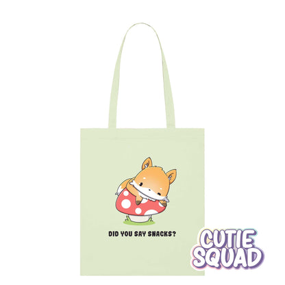 Did you say snacks? | Totebag