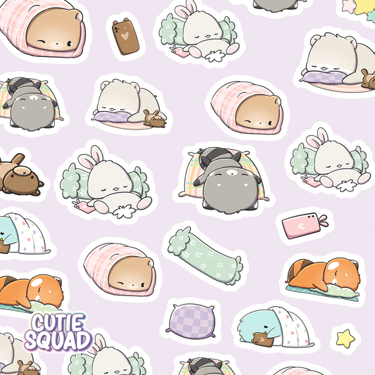 Professional Nappers | Sticker Sheet