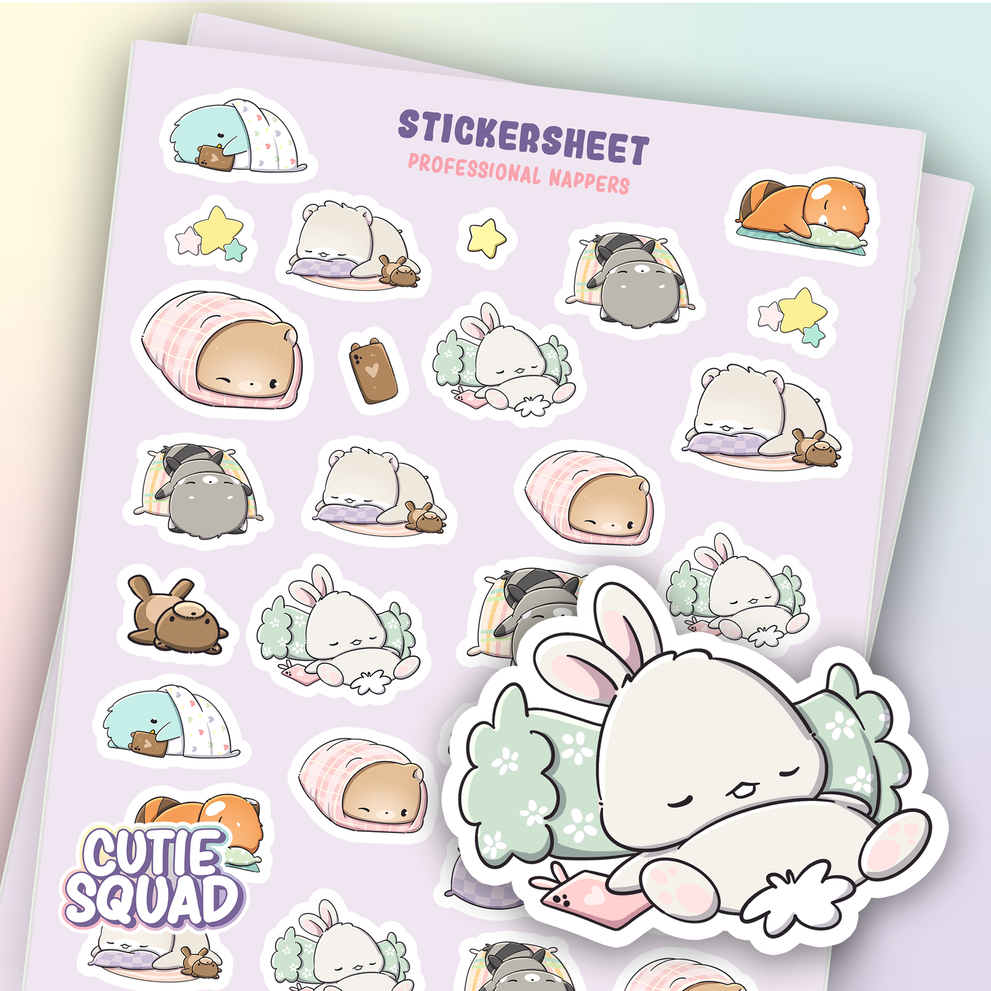 Professional Nappers | Sticker Sheet