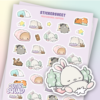 Professional Nappers | Sticker Sheet