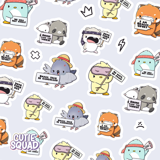 Protest Stickers | Sticker Sheet