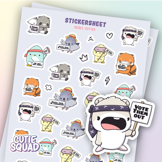 Protest Stickers | Sticker Sheet