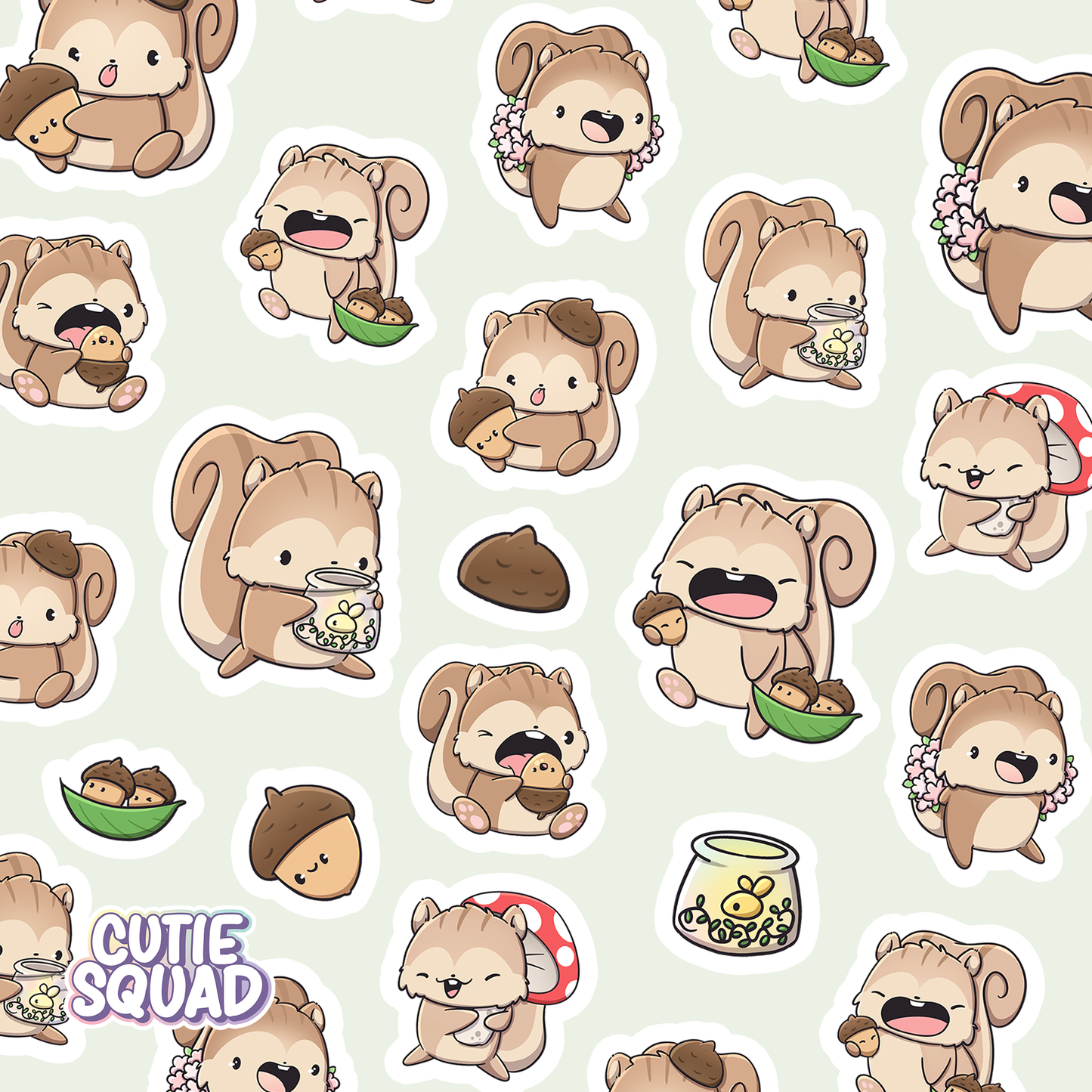 Cozy Nut Club| Sticker Sheet