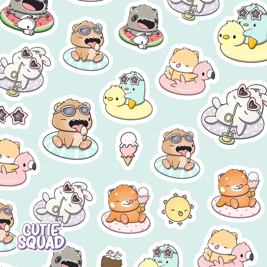 Summer Vibes | Sticker Sheet