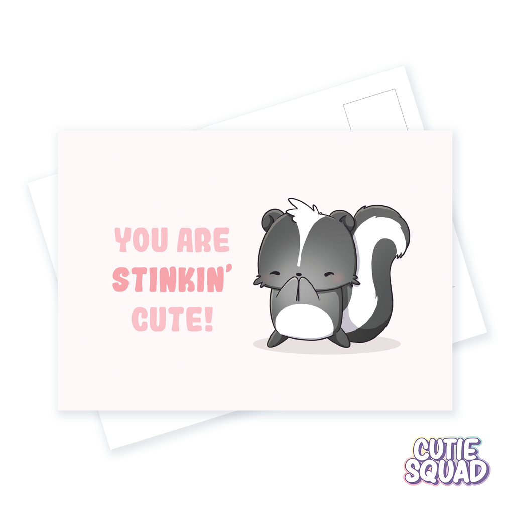 Stinkin' Cute | Postcard