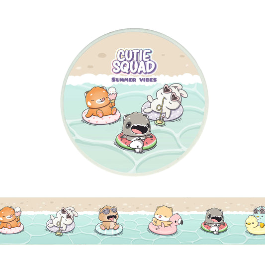 Summer Vibes – Cute Summer Washi Tape 10m