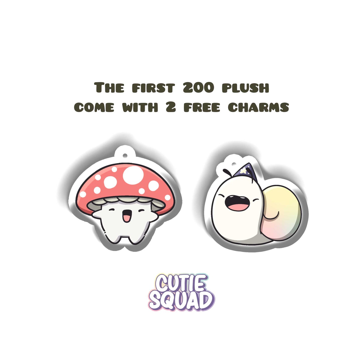 Frog | Tofu | Plush Keychain - PREORDER
