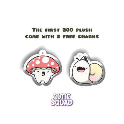Frog | Tofu | Plush Keychain - PREORDER