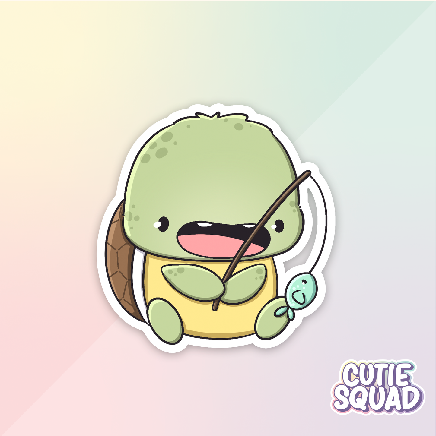 Camping Turtles | Stickers