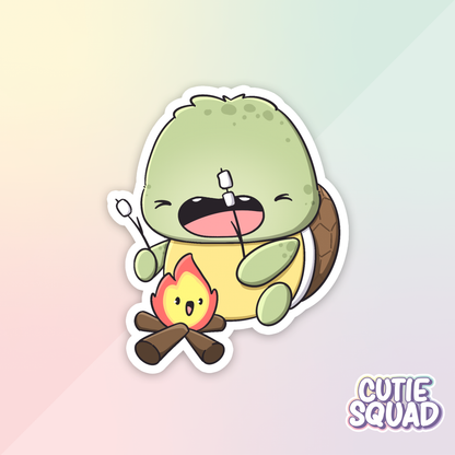 Camping Turtles | Stickers
