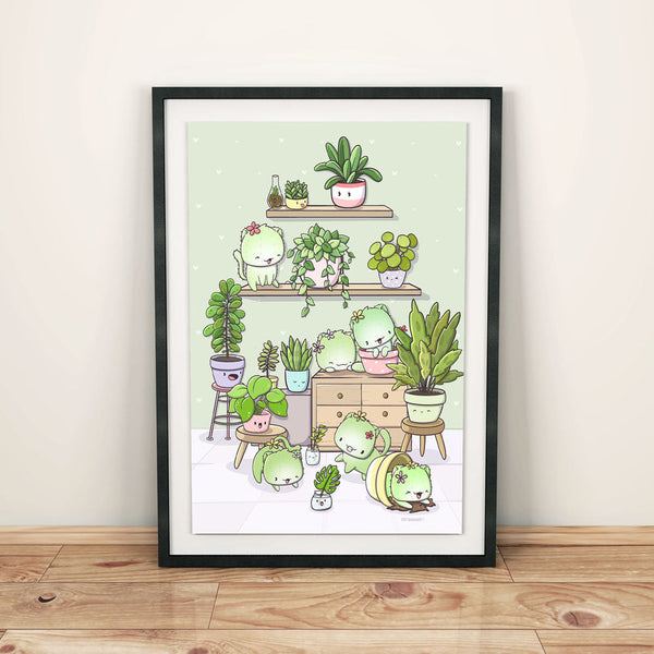 Cactus Cats | Print